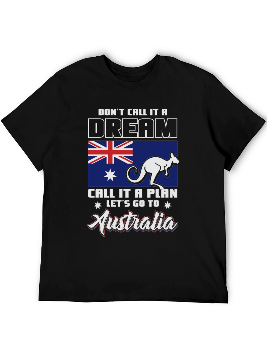 Australia Travel Plan Graphic Tee