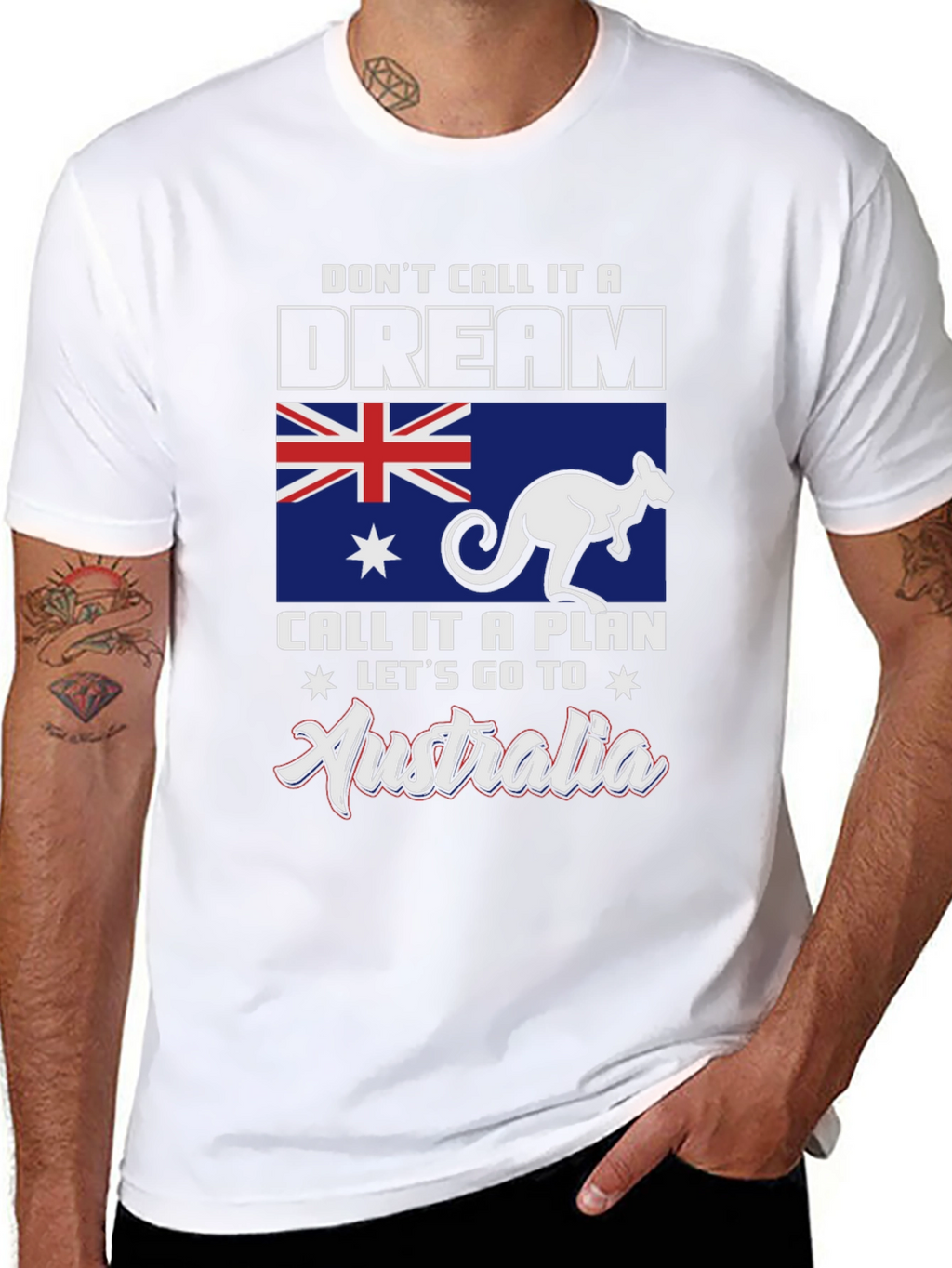 Australia Travel Plan Graphic Tee