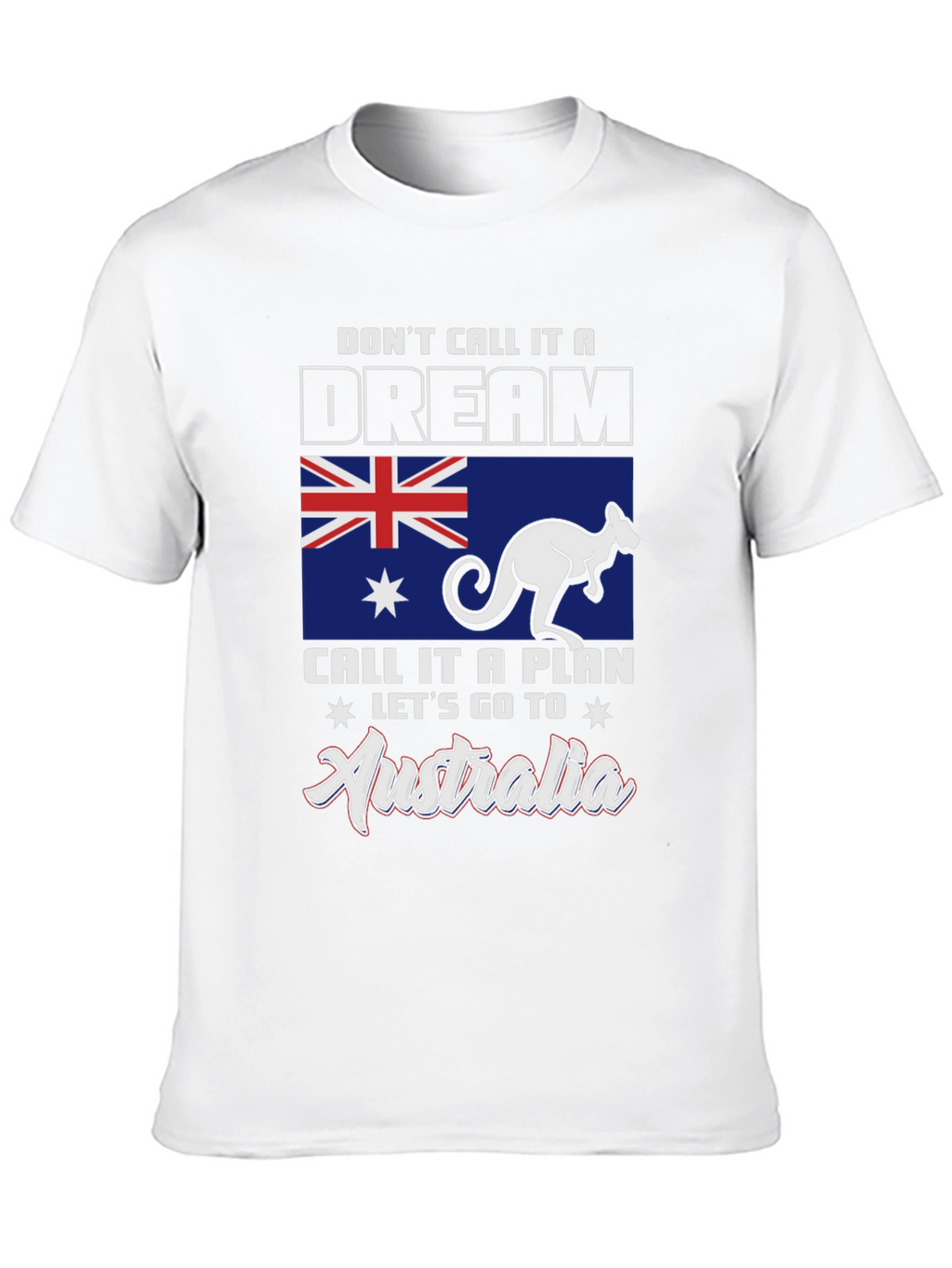 Australia Travel Plan Graphic Tee