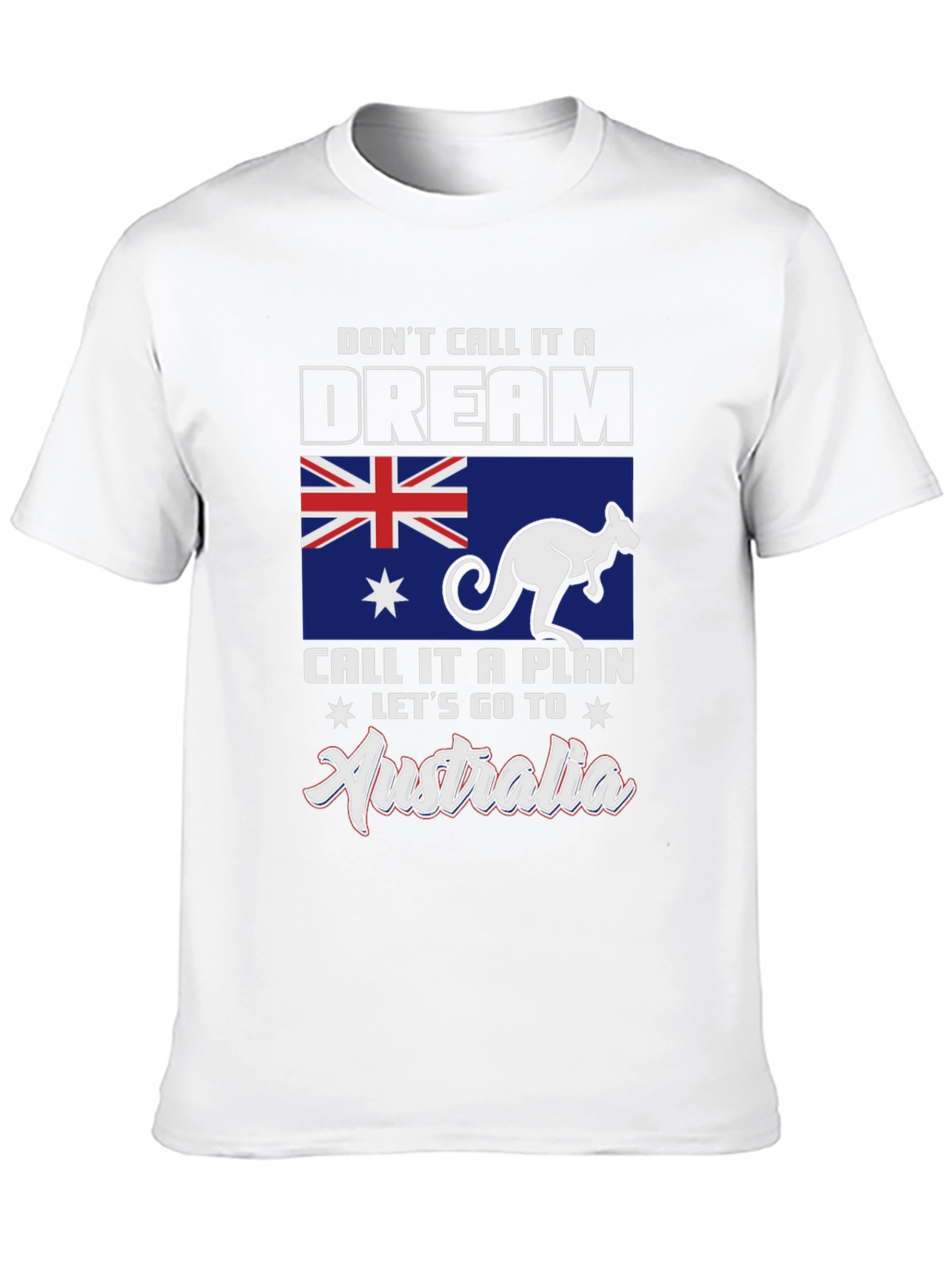 Australia Travel Plan Graphic Tee