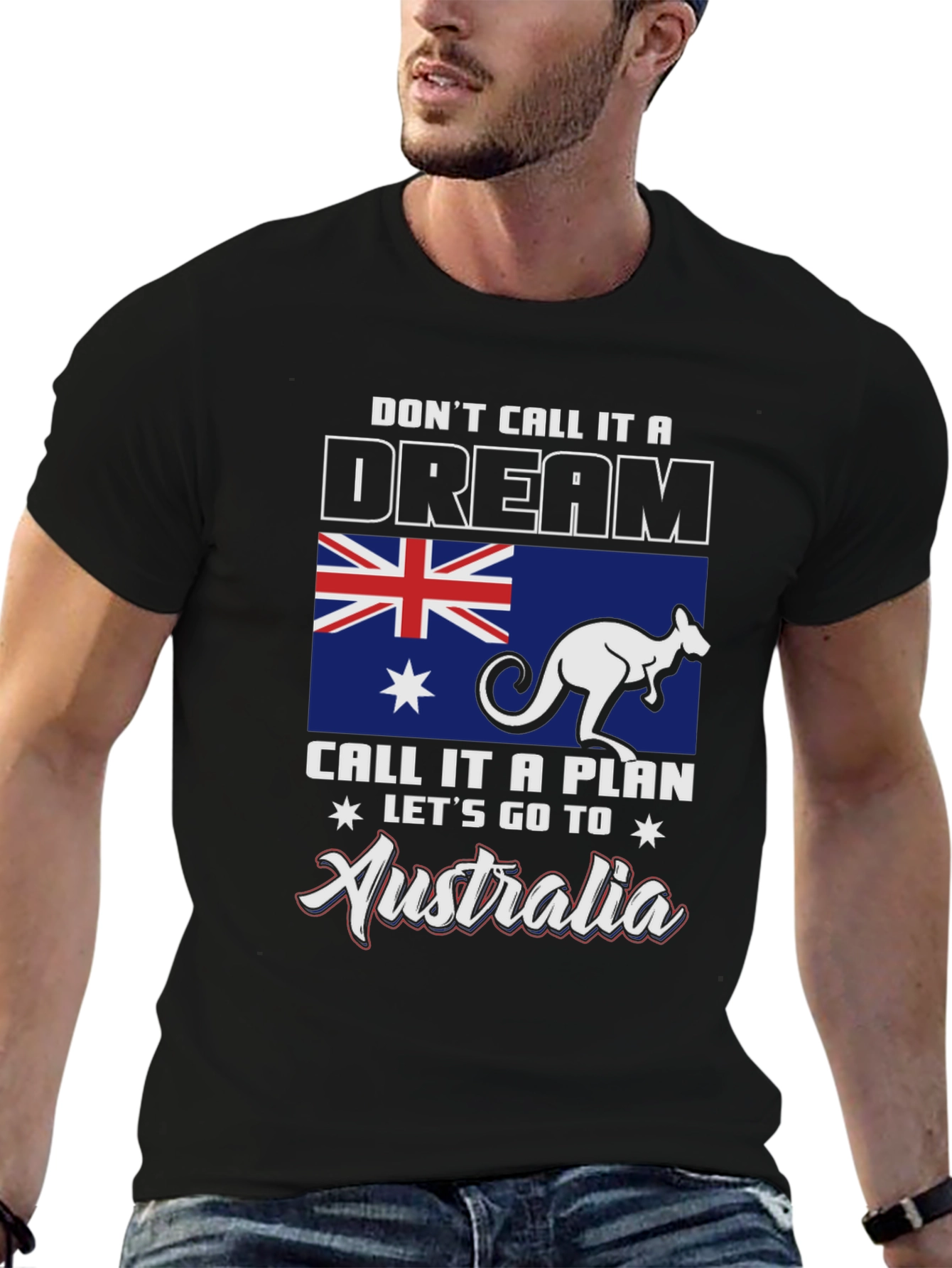 Australia Travel Plan Graphic Tee