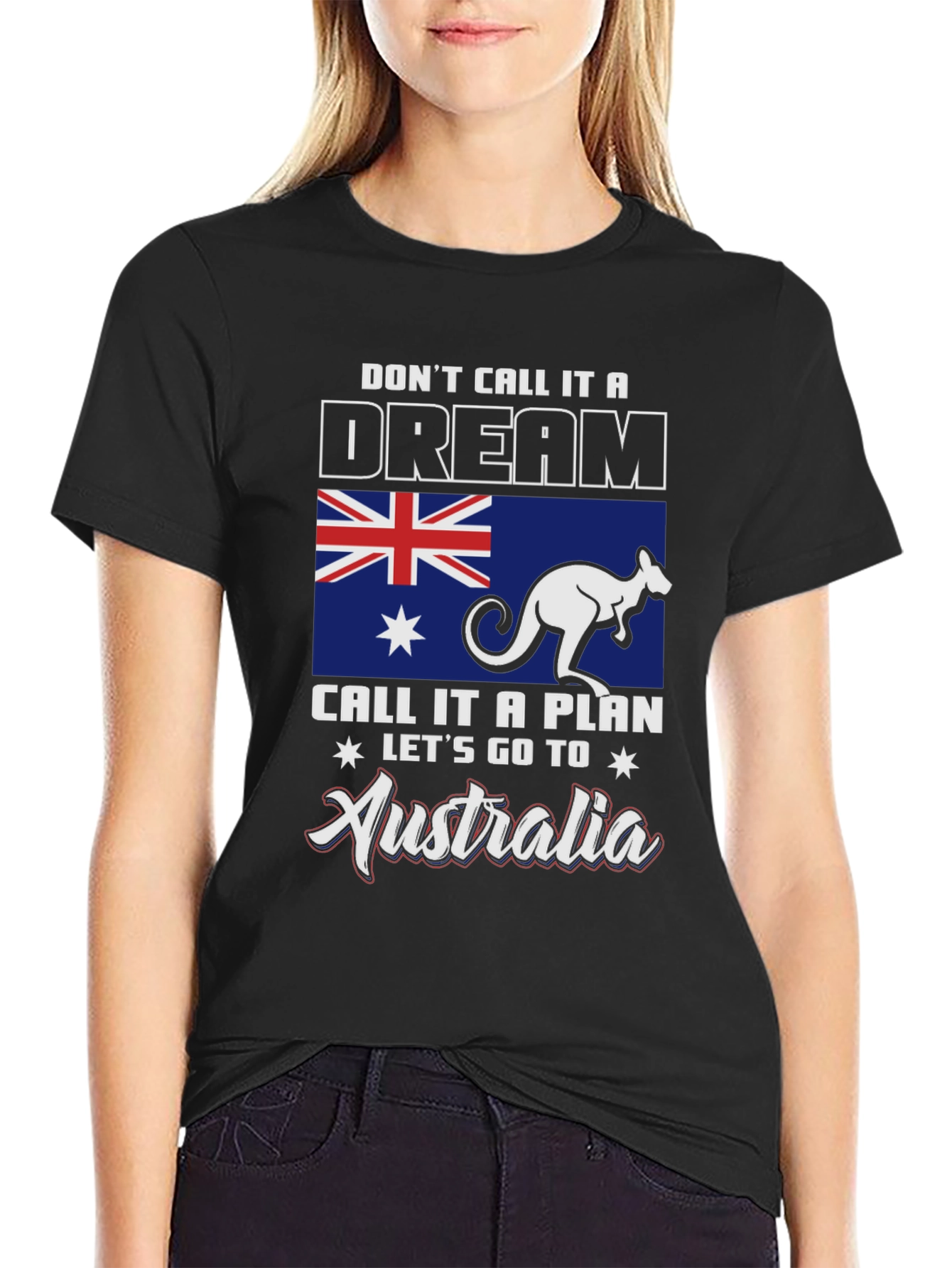 Australia Travel Plan Graphic Tee