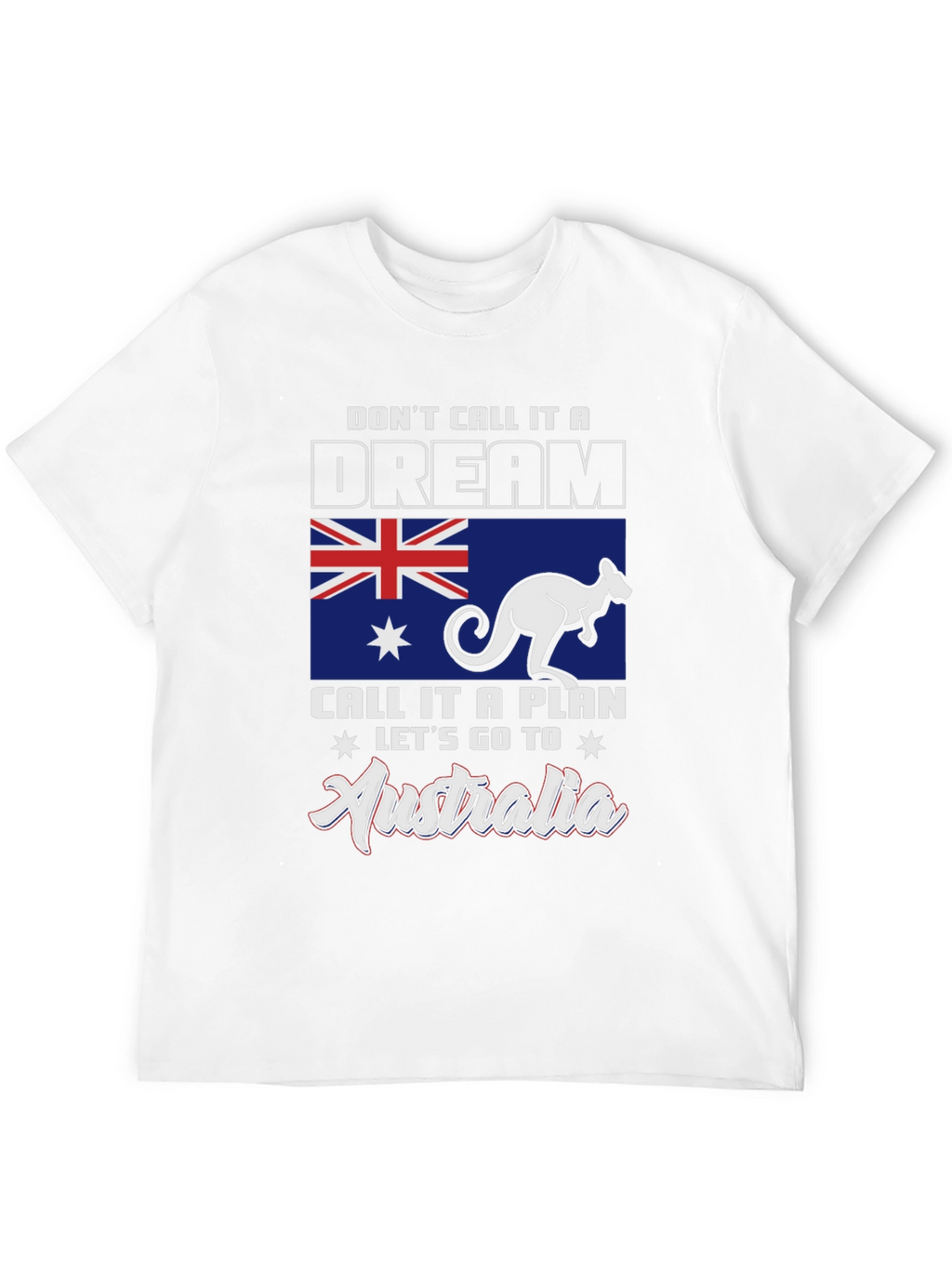 Australia Travel Plan Graphic Tee