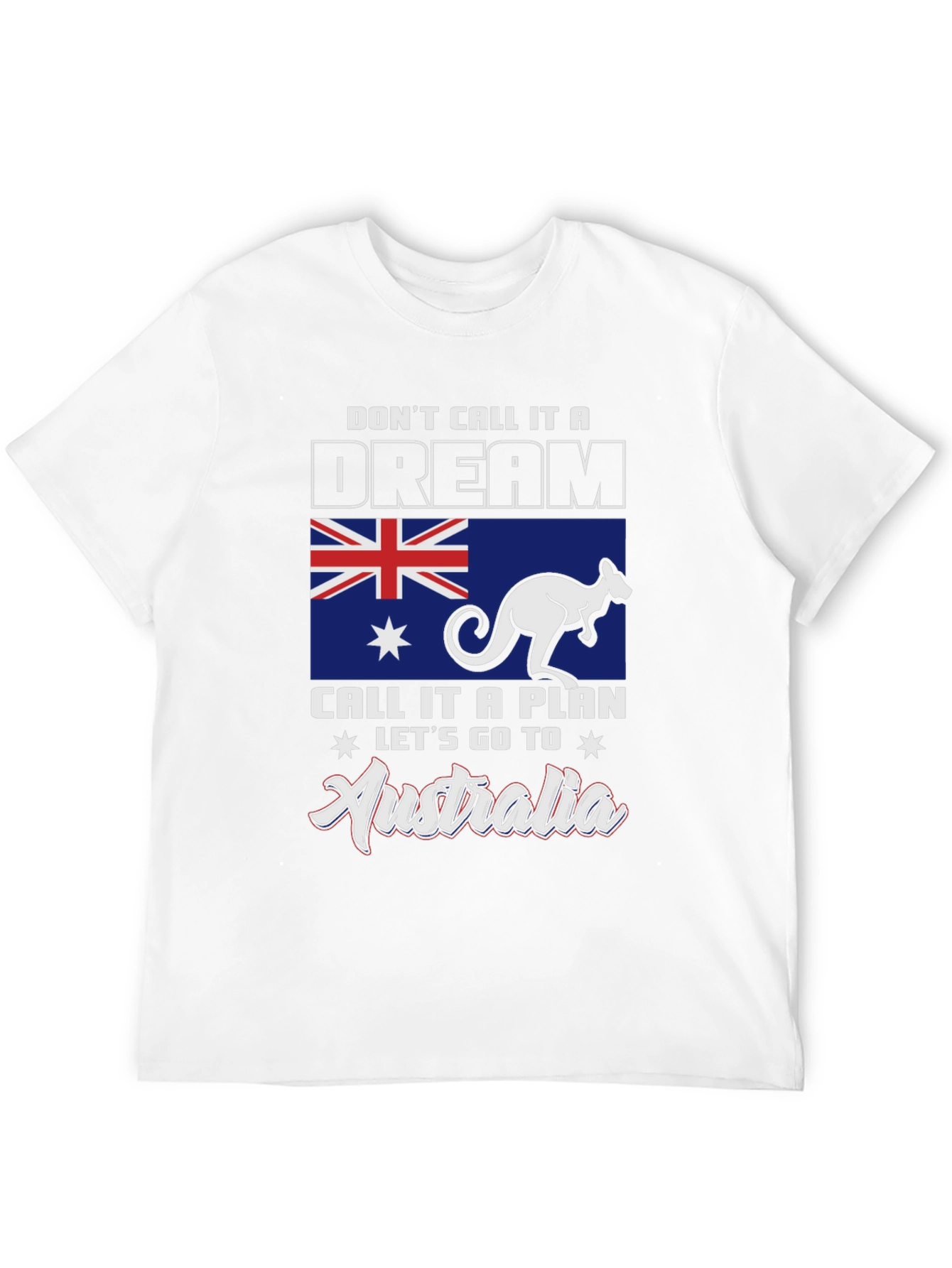Australia Travel Plan Graphic Tee