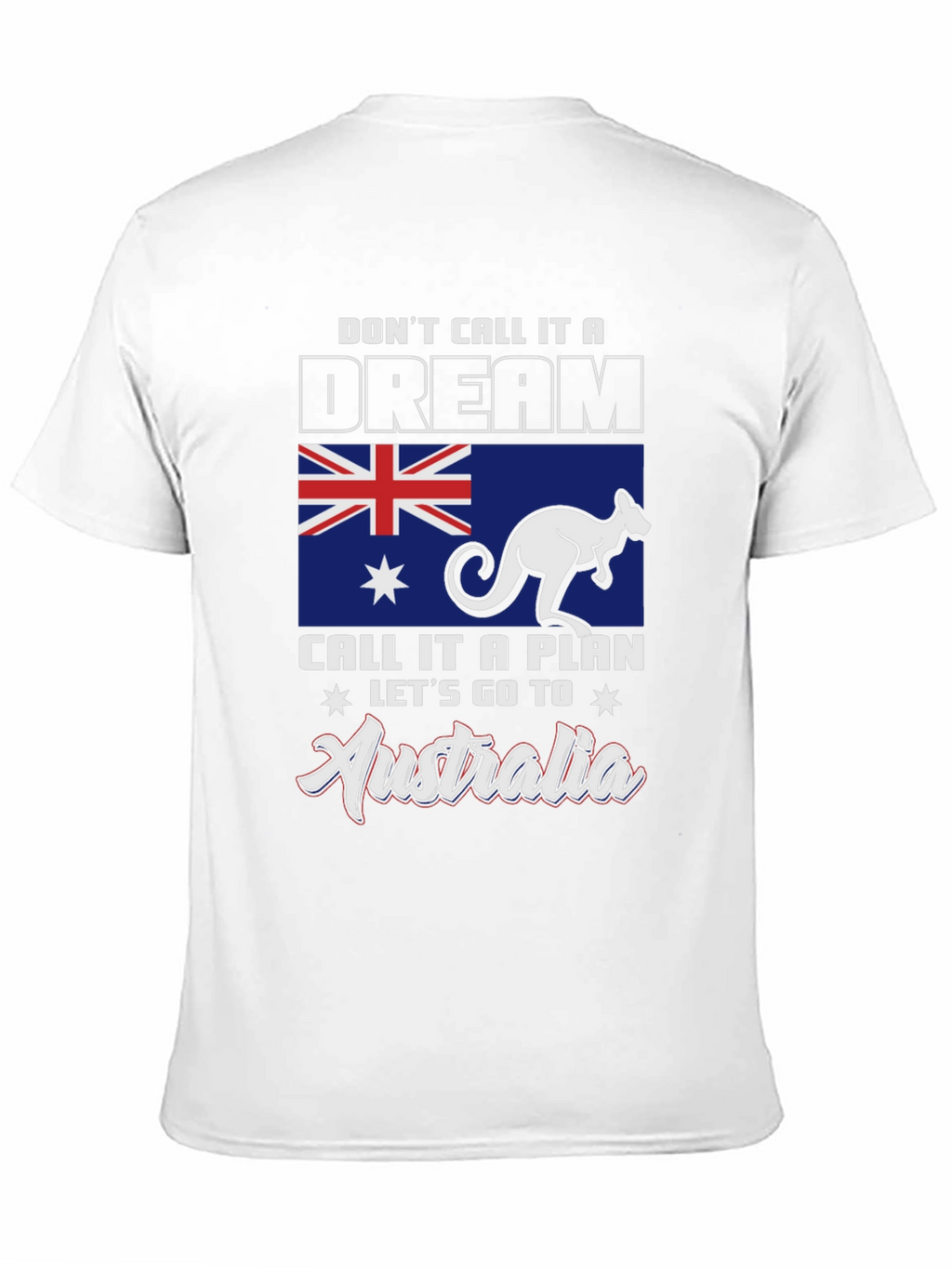 Australia Travel Plan Graphic Tee
