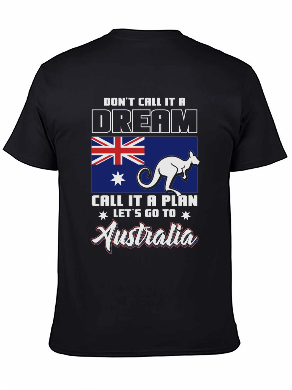 Australia Travel Plan Graphic Tee