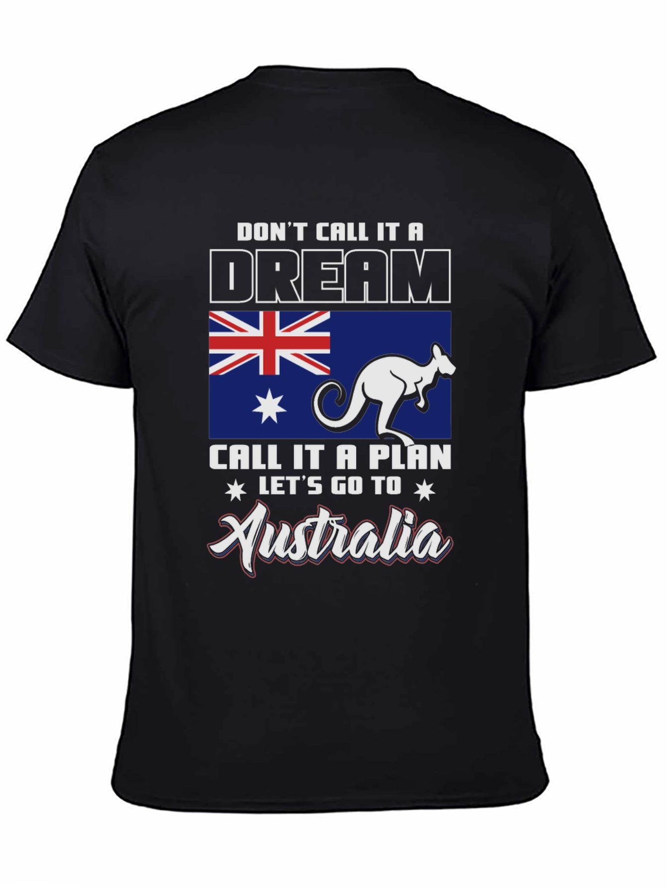 Australia Travel Plan Graphic Tee