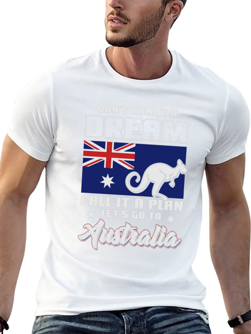 Australia Travel Plan Graphic Tee