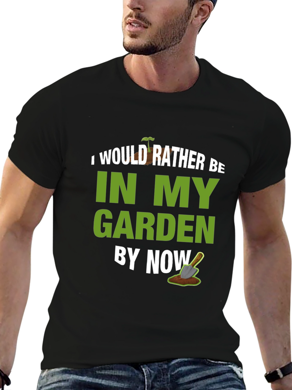I Would Rather Be In My Garden T-Shirt