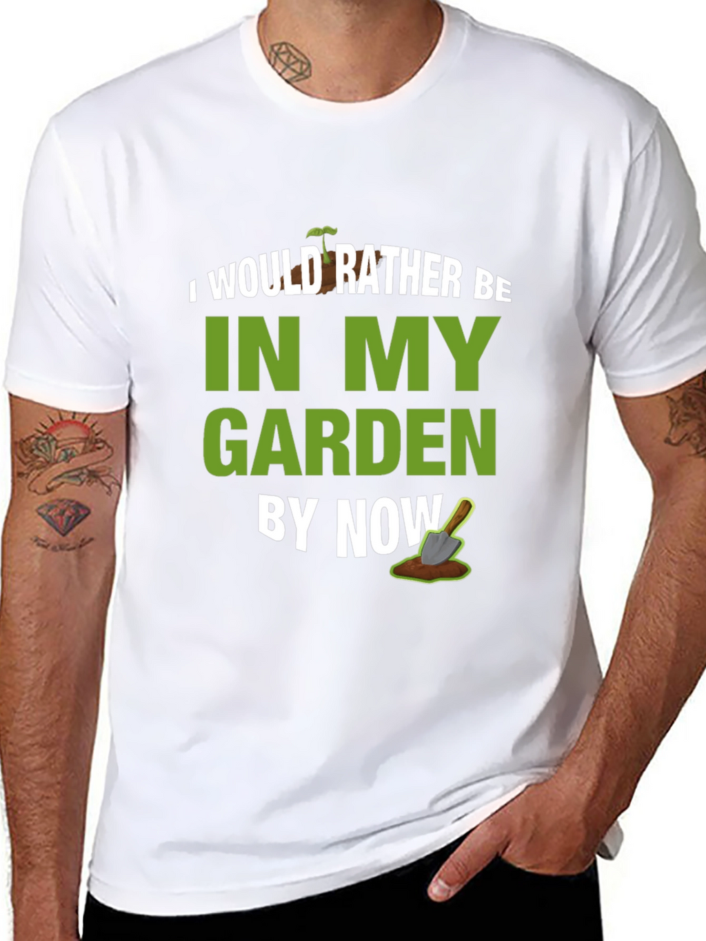 I Would Rather Be In My Garden T-Shirt