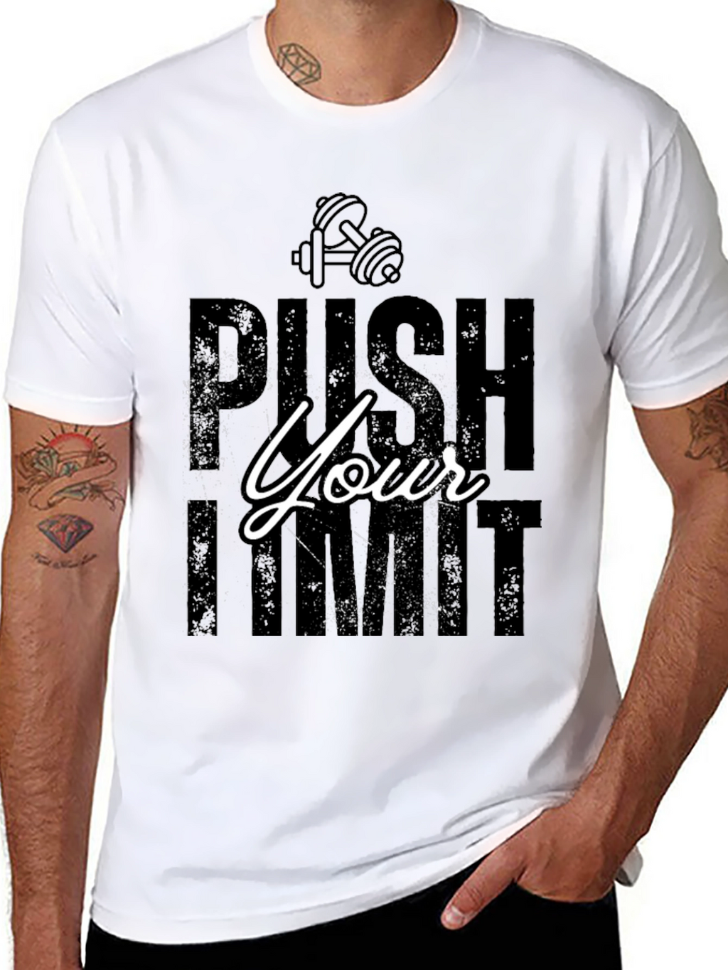 Push Your Limit Graphic T-Shirt