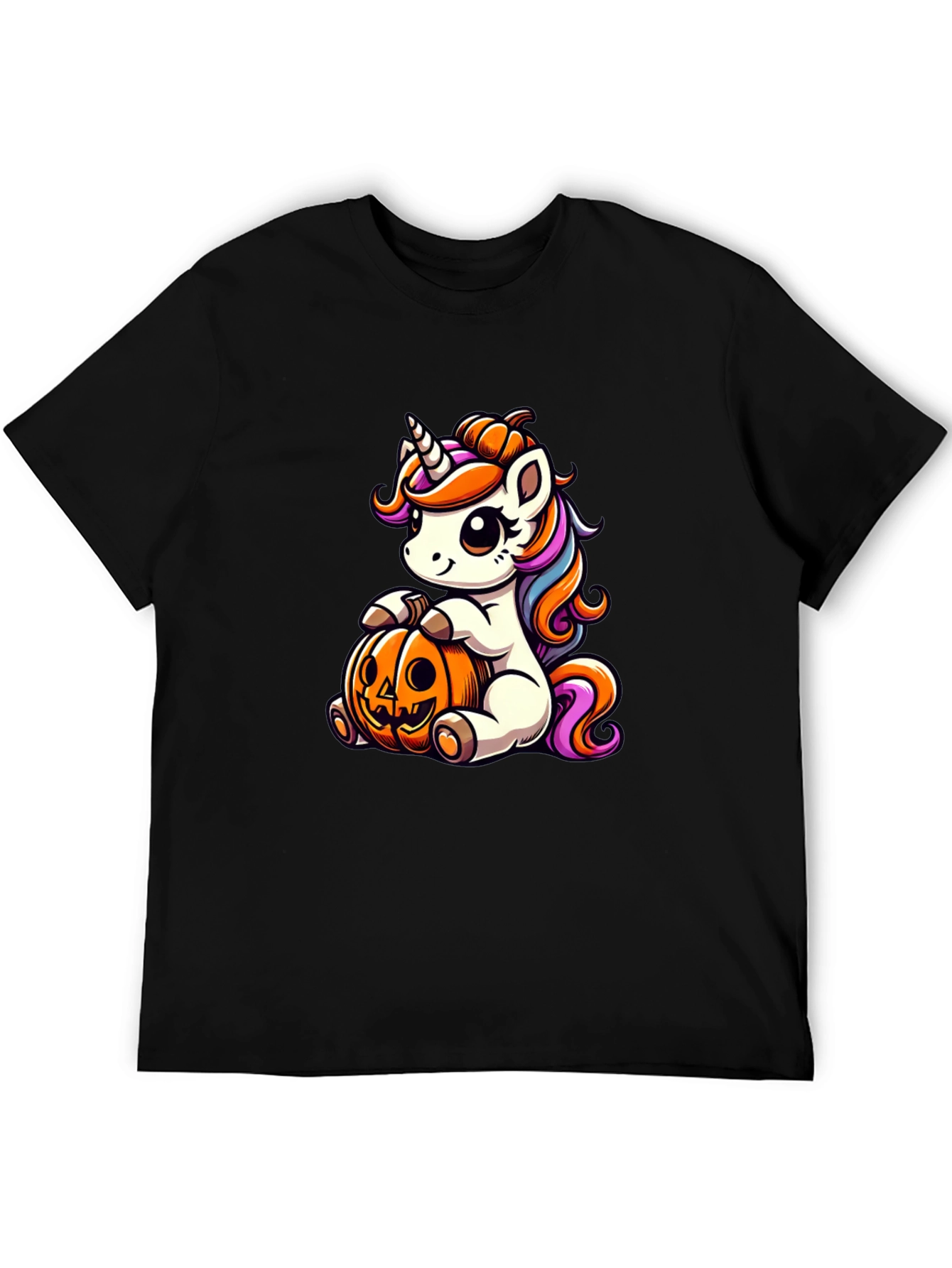 Unicorn Pumpkin Halloween T-Shirt