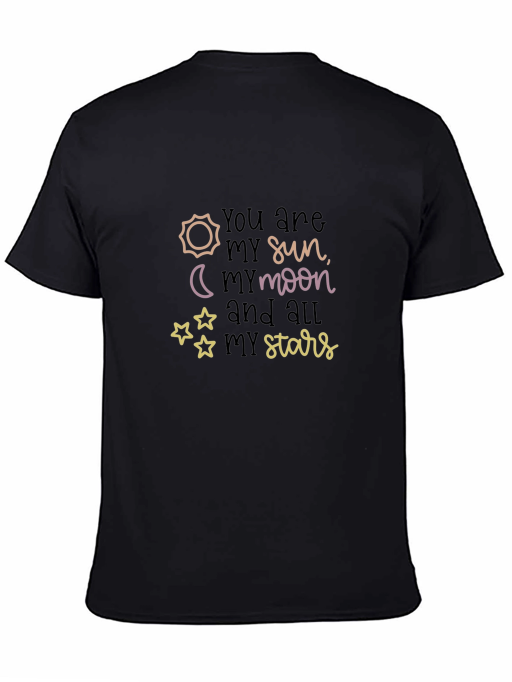 Sun Moon and Stars Graphic Tee