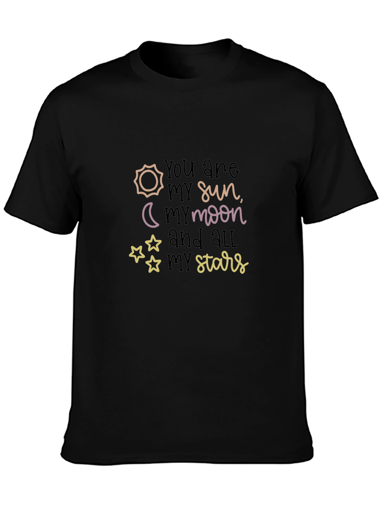 Sun Moon and Stars Graphic Tee