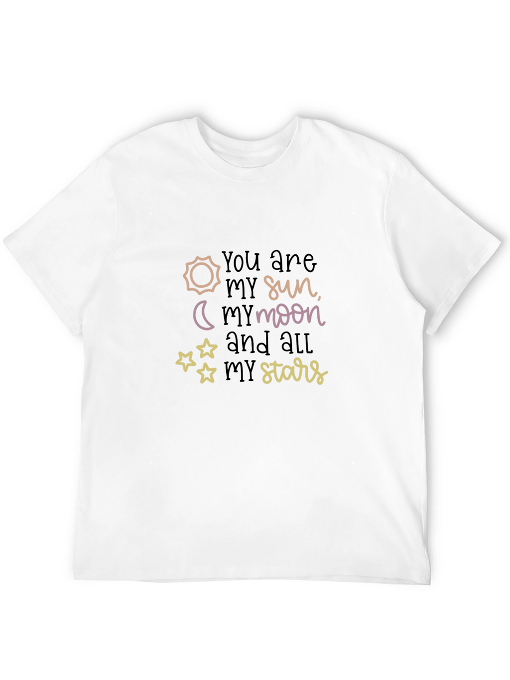 Sun Moon and Stars Graphic Tee