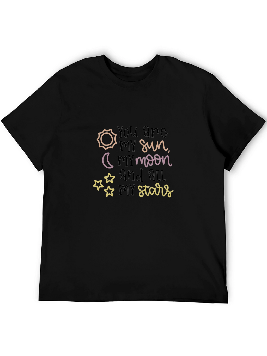 Sun Moon and Stars Graphic Tee
