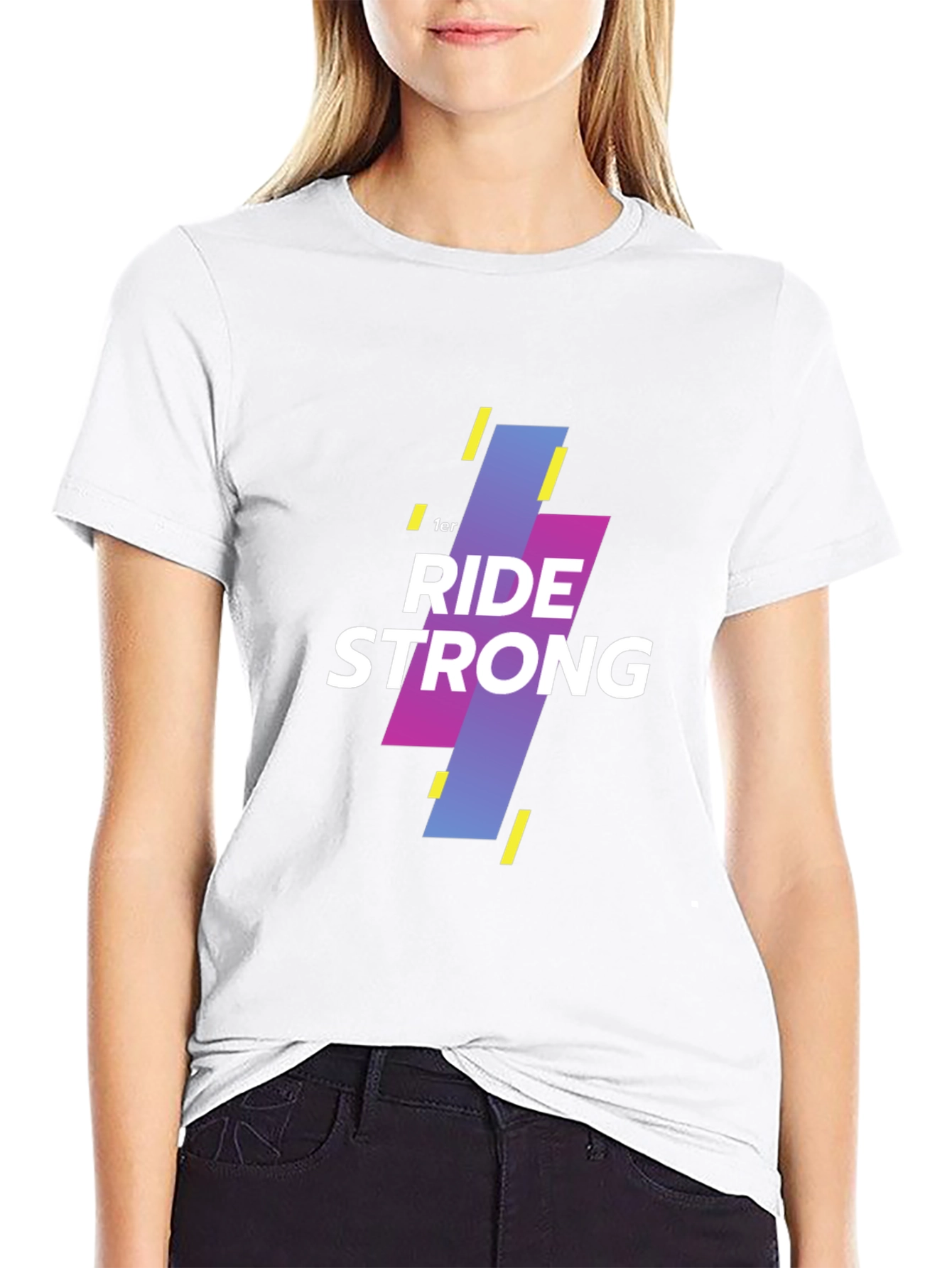 Ride Strong Graphic Tee - Black