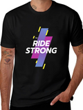 Ride Strong Graphic Tee - Black