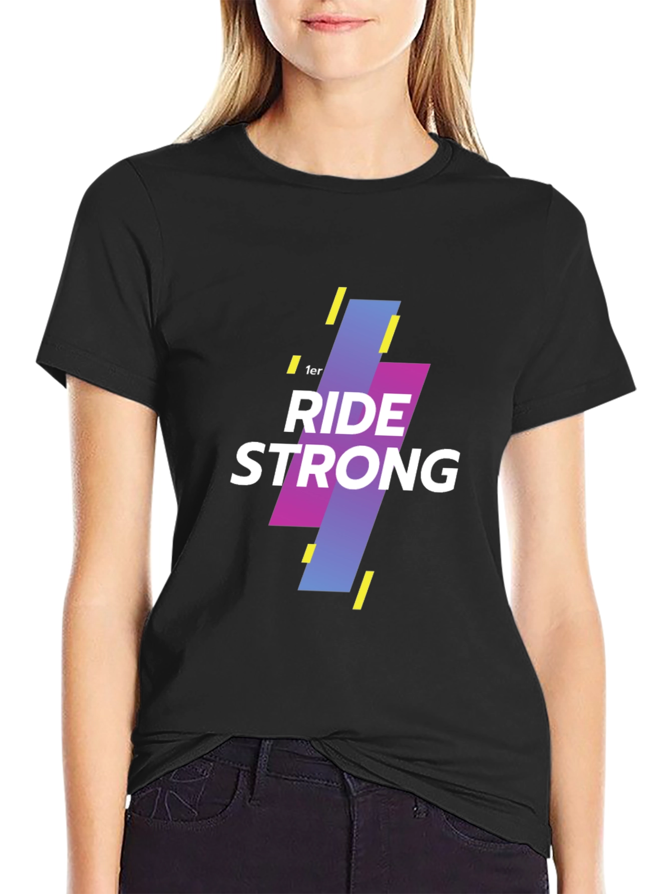 Ride Strong Graphic Tee - Black