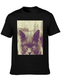 Cat in the Woods Graphic Tee