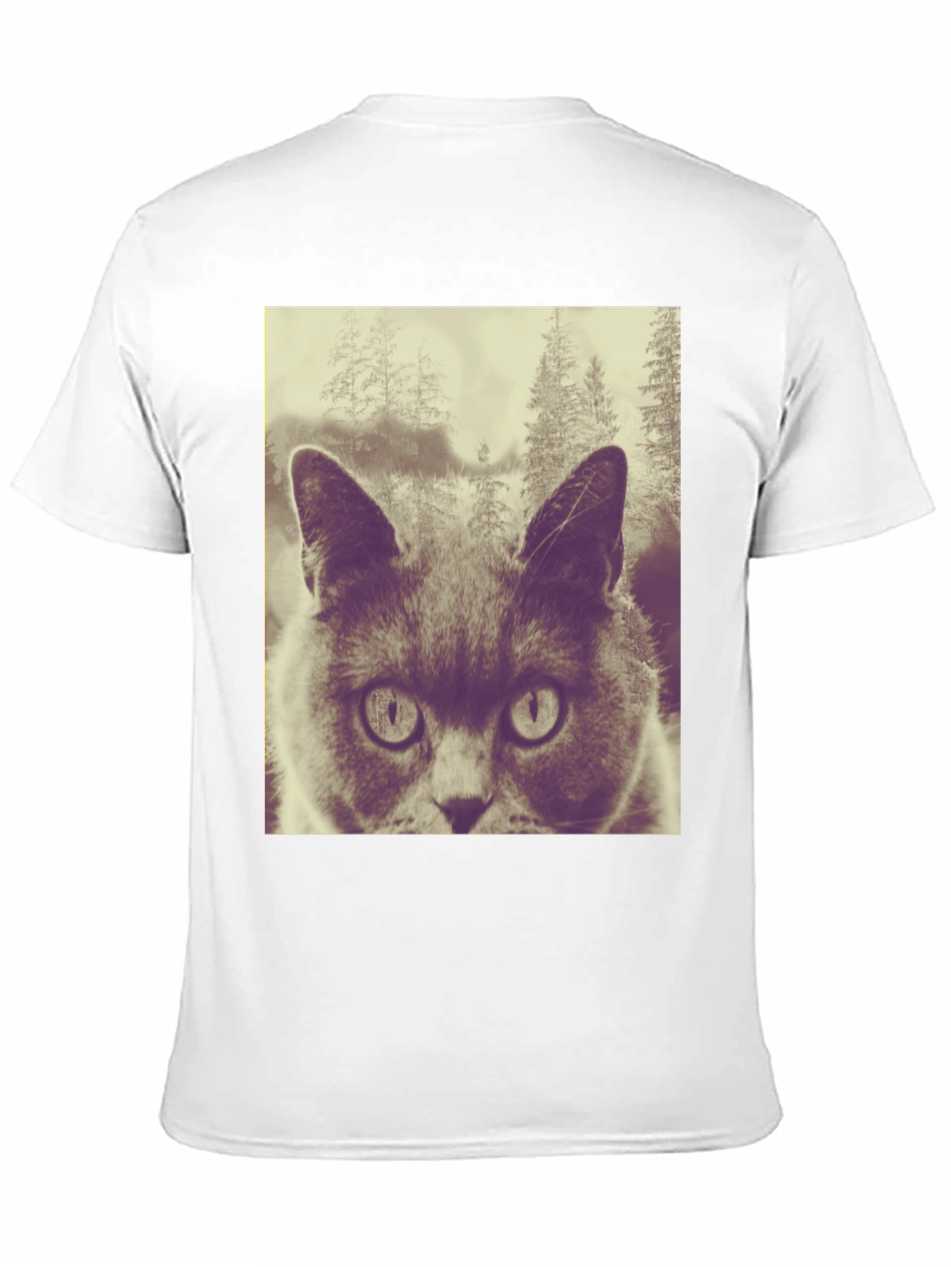 Cat in the Woods Graphic Tee