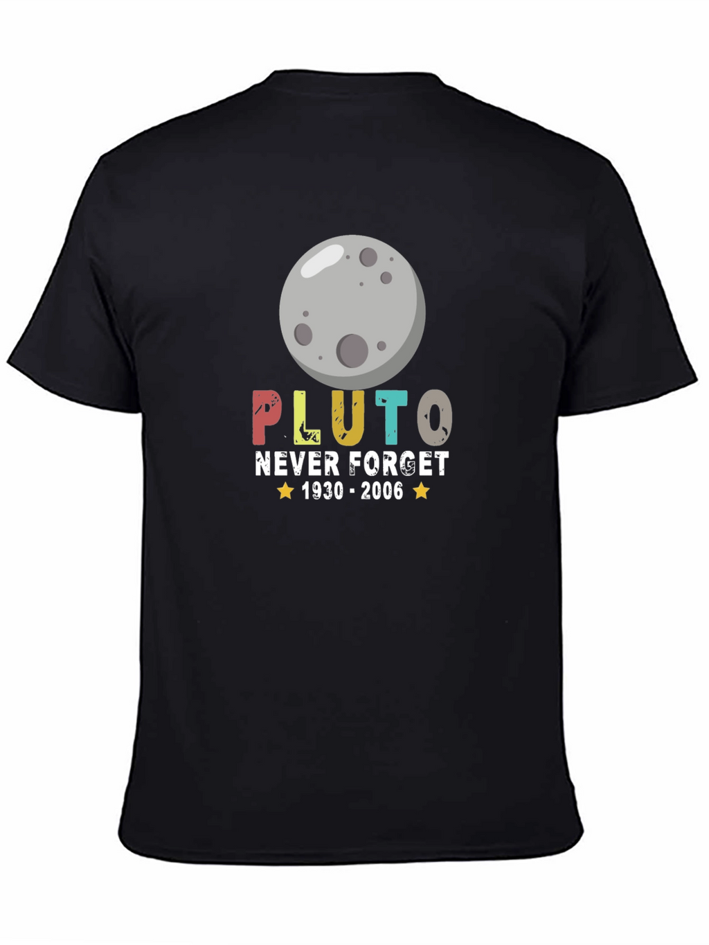 Pluto Never Forget Graphic Tee
