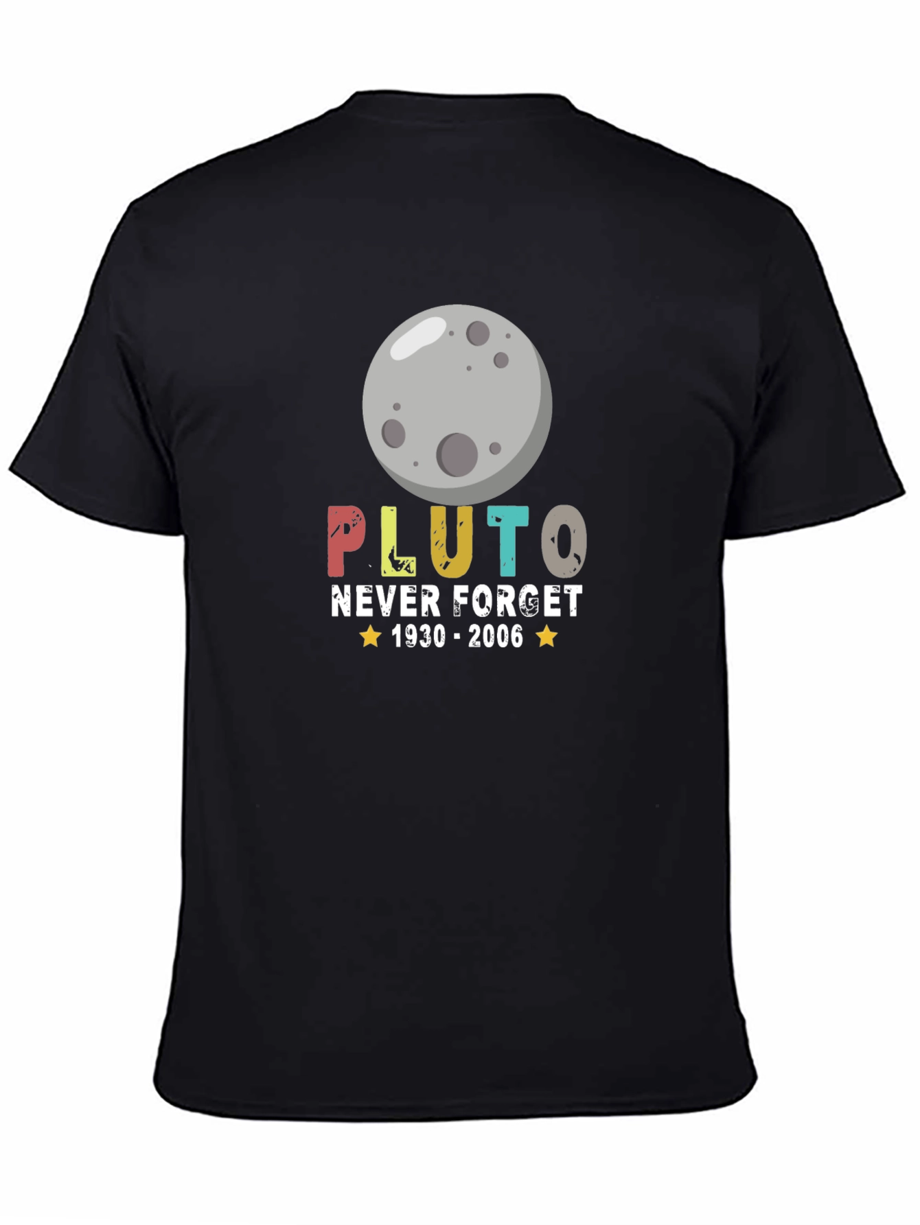 Pluto Never Forget Graphic Tee