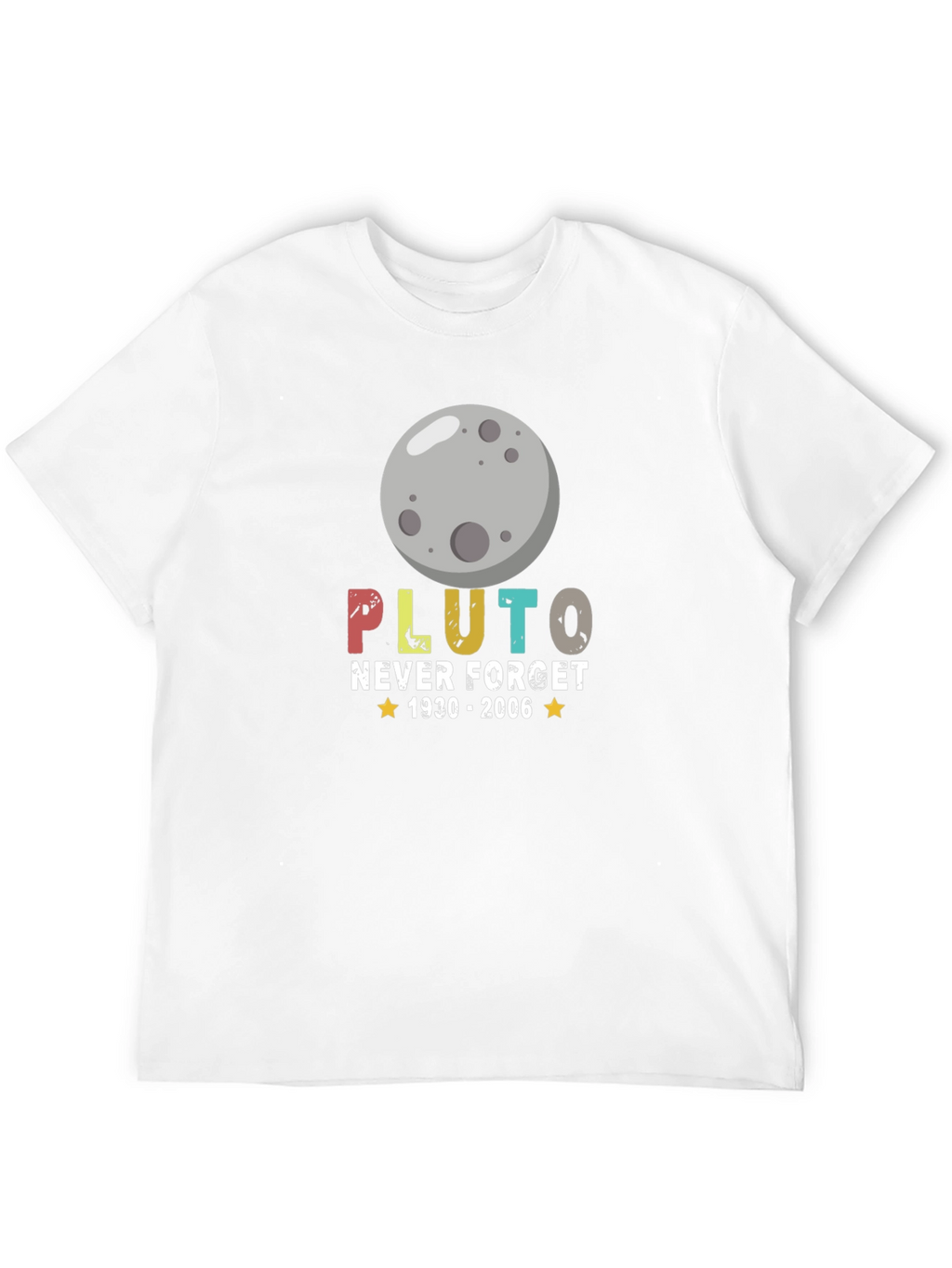 Pluto Never Forget Graphic Tee