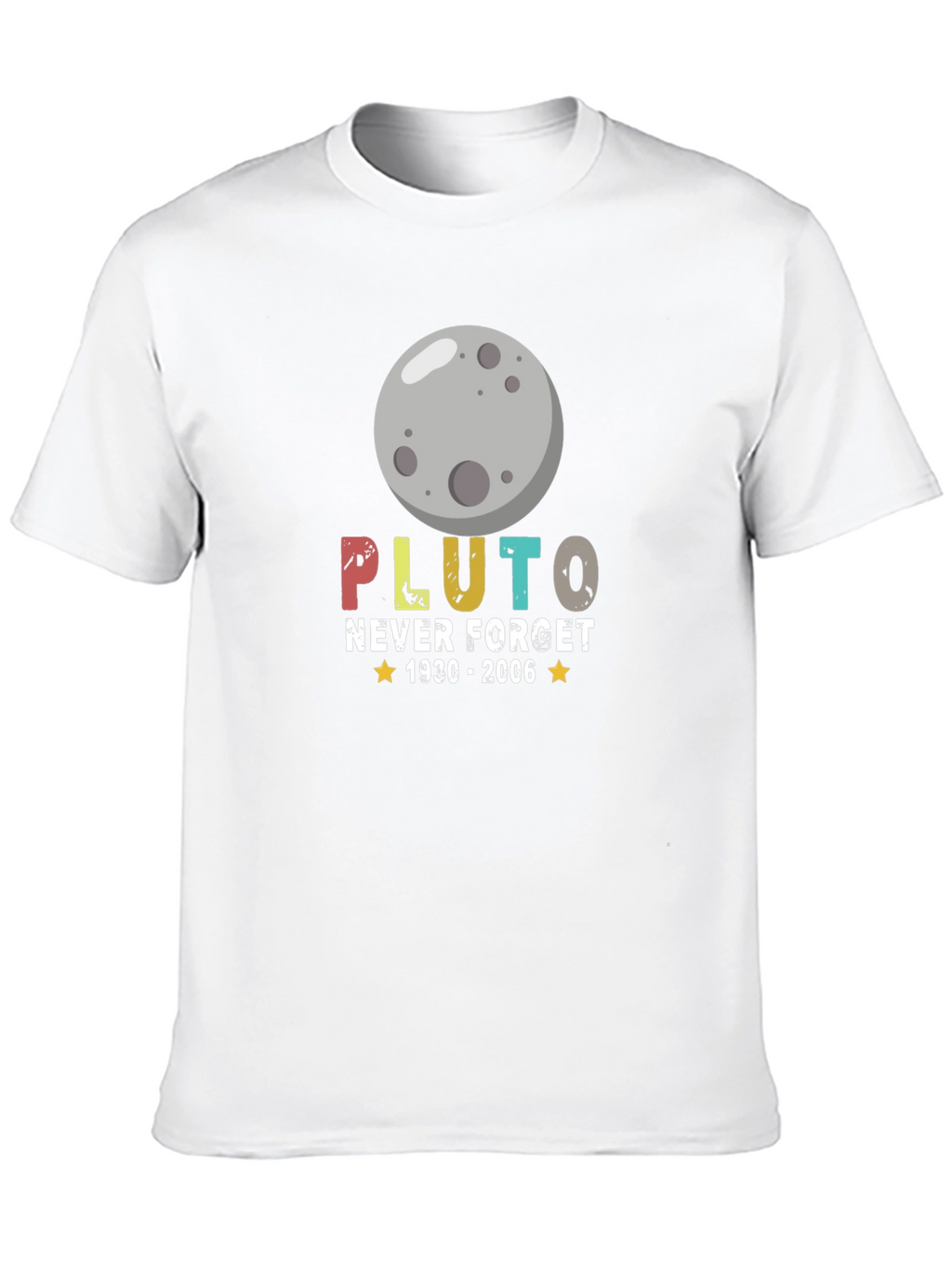 Pluto Never Forget Graphic Tee