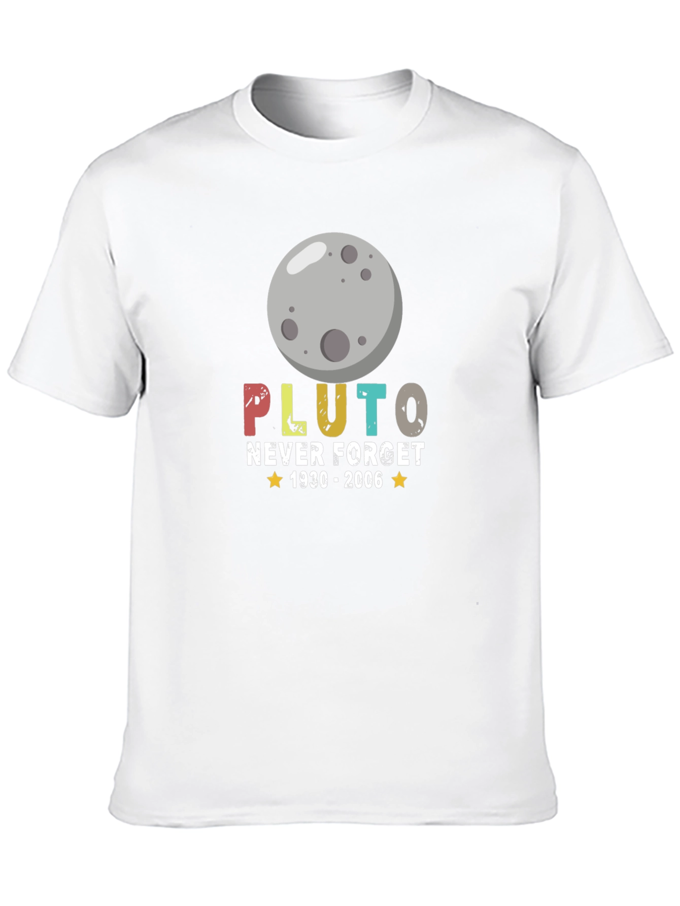 Pluto Never Forget Graphic Tee