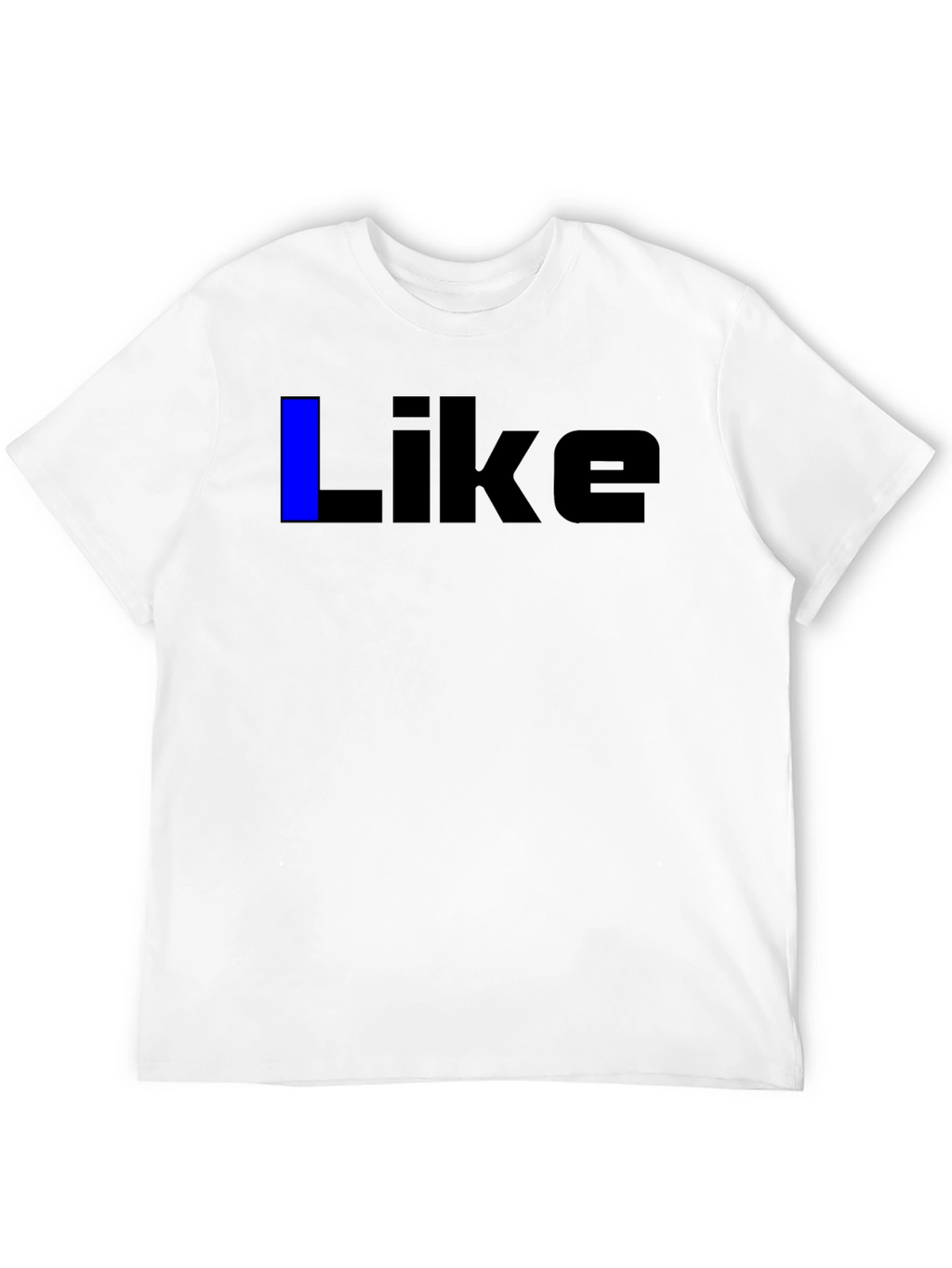 Mens Black Like Graphic Tee - Casual Wear