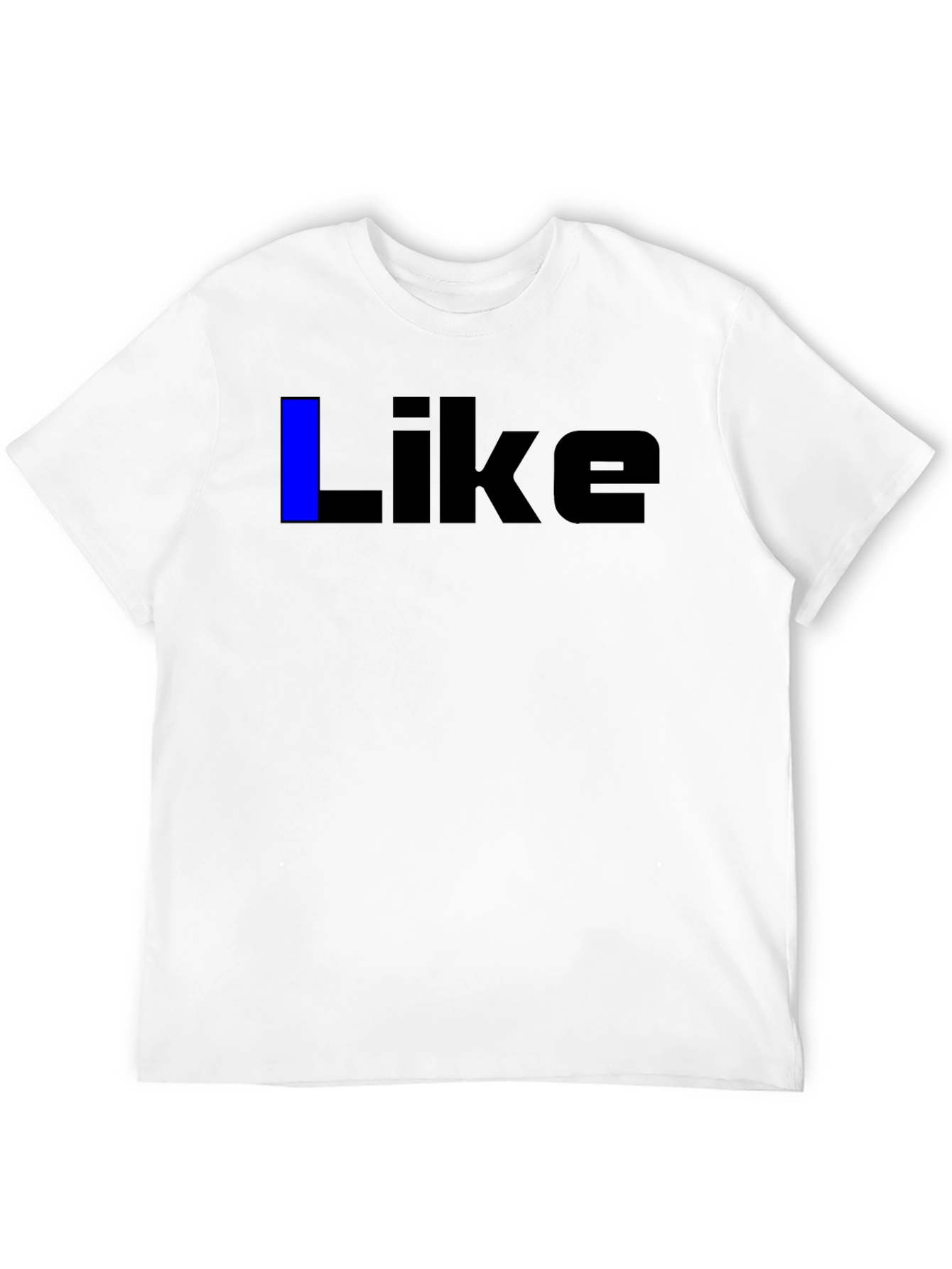 Mens Black Like Graphic Tee - Casual Wear