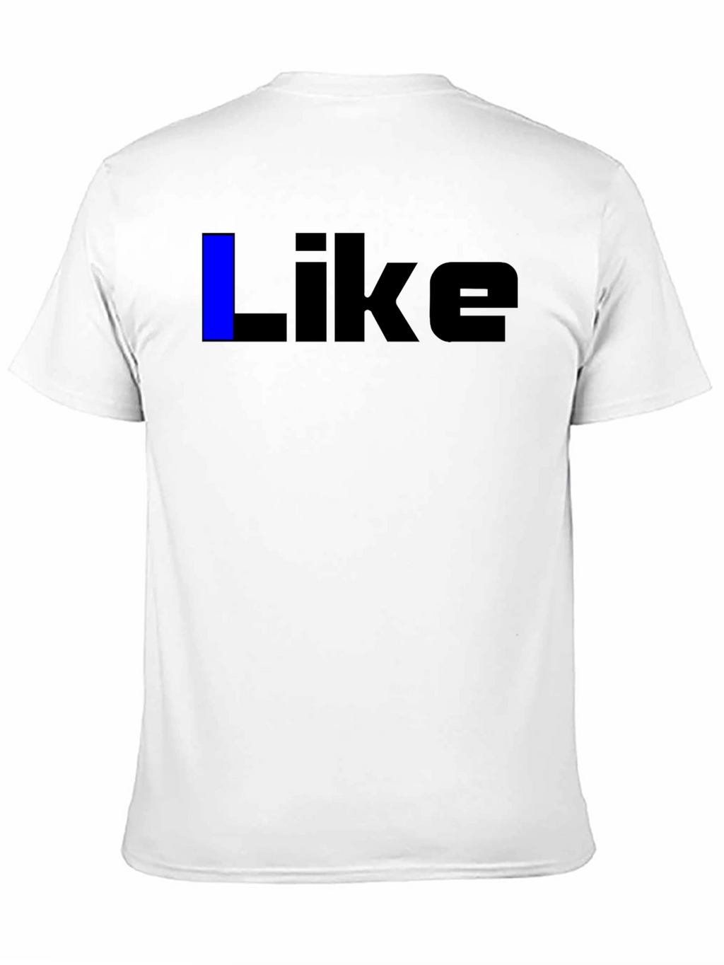 Mens Black Like Graphic Tee - Casual Wear