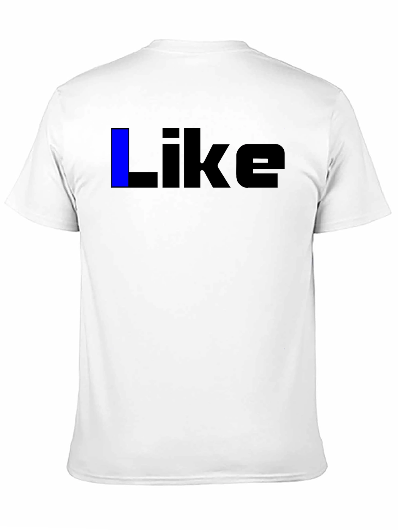 Mens Black Like Graphic Tee - Casual Wear