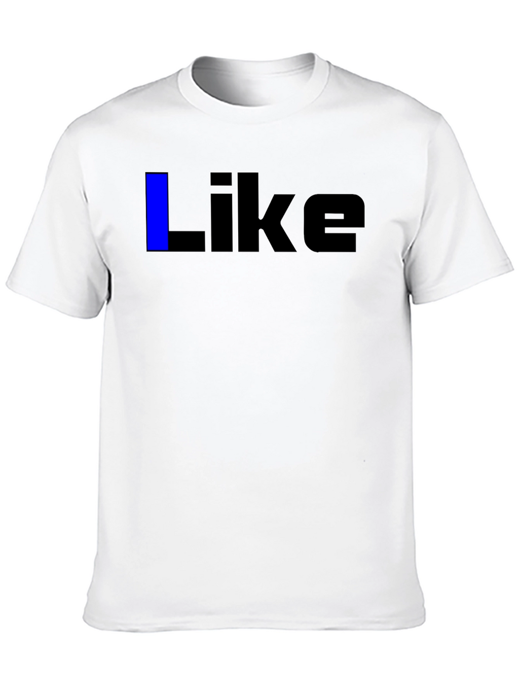 Mens Black Like Graphic Tee - Casual Wear