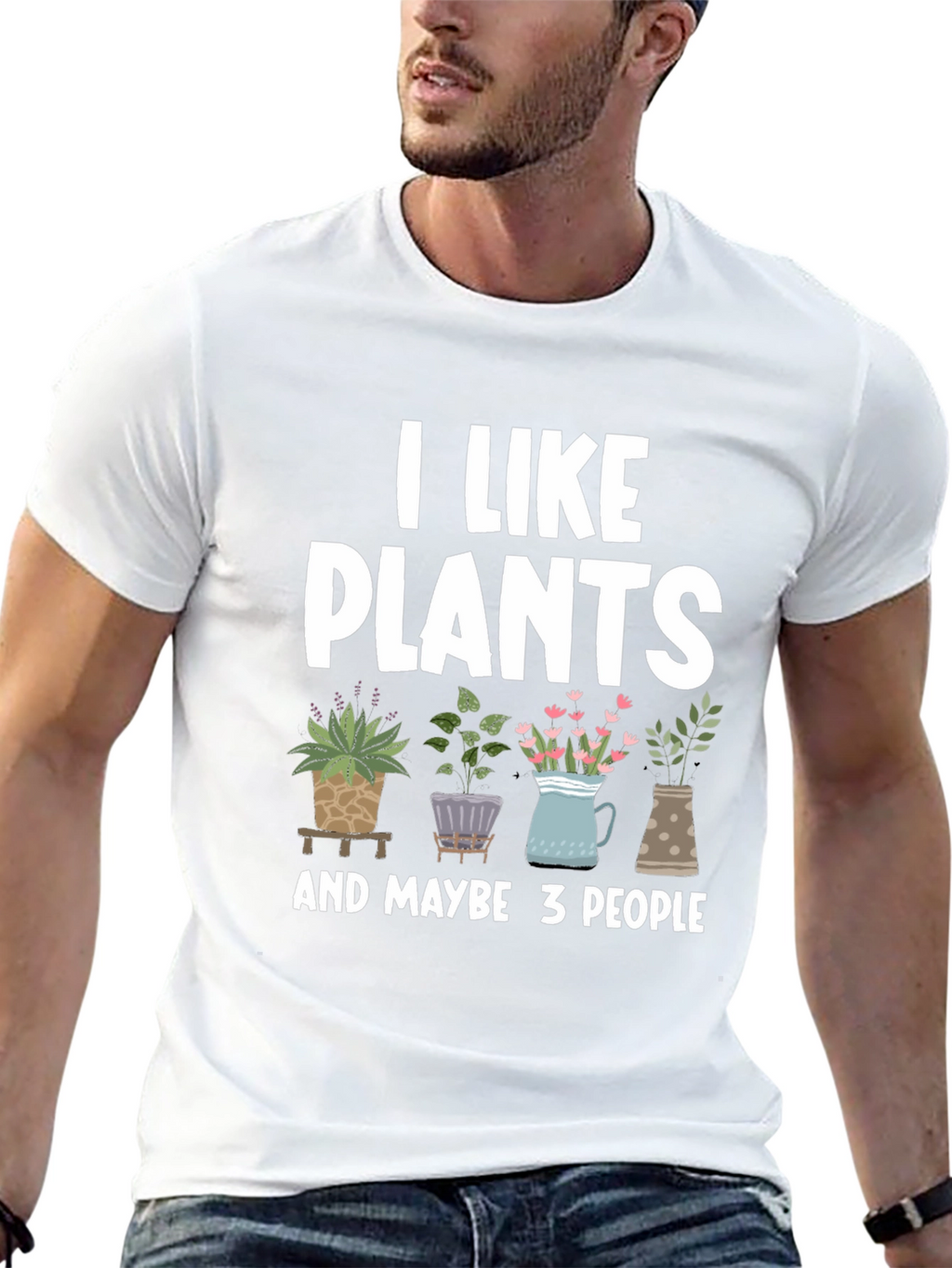 I Like Plants T-Shirt - Funny Gardening Tee