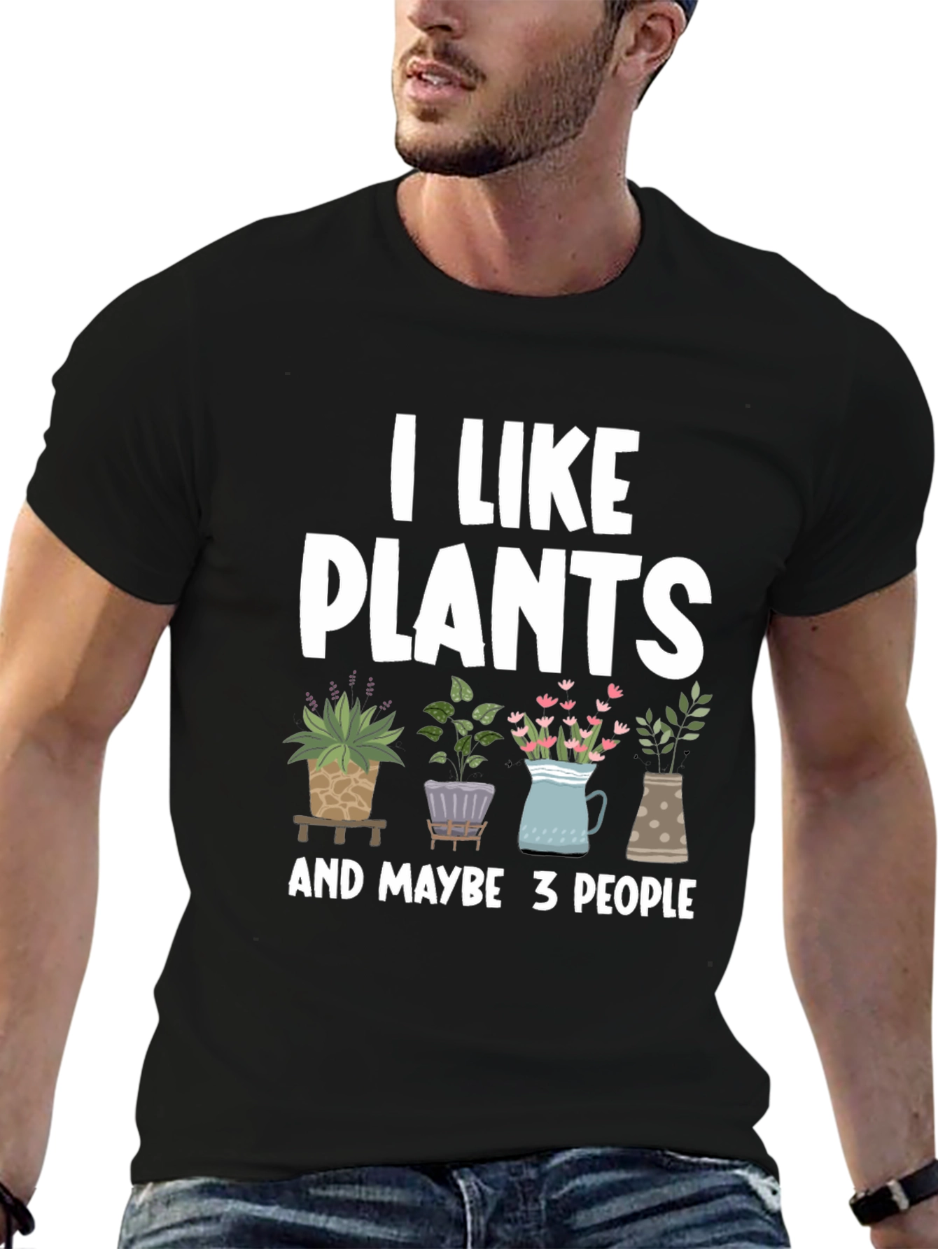 I Like Plants T-Shirt - Funny Gardening Tee