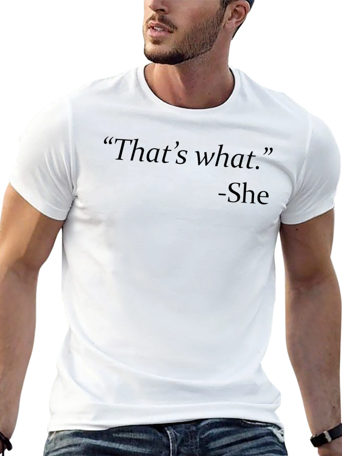 Thats What She Said T-Shirt - Black