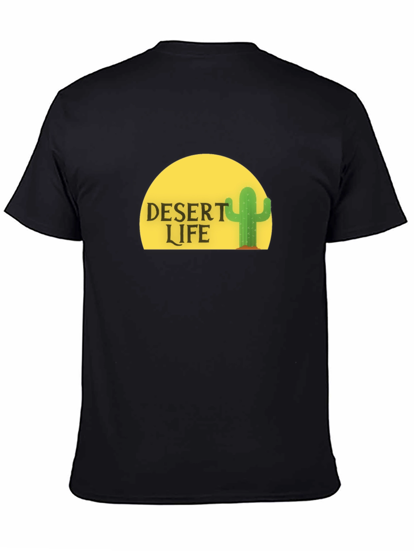 Desert Life Graphic Tee - Black