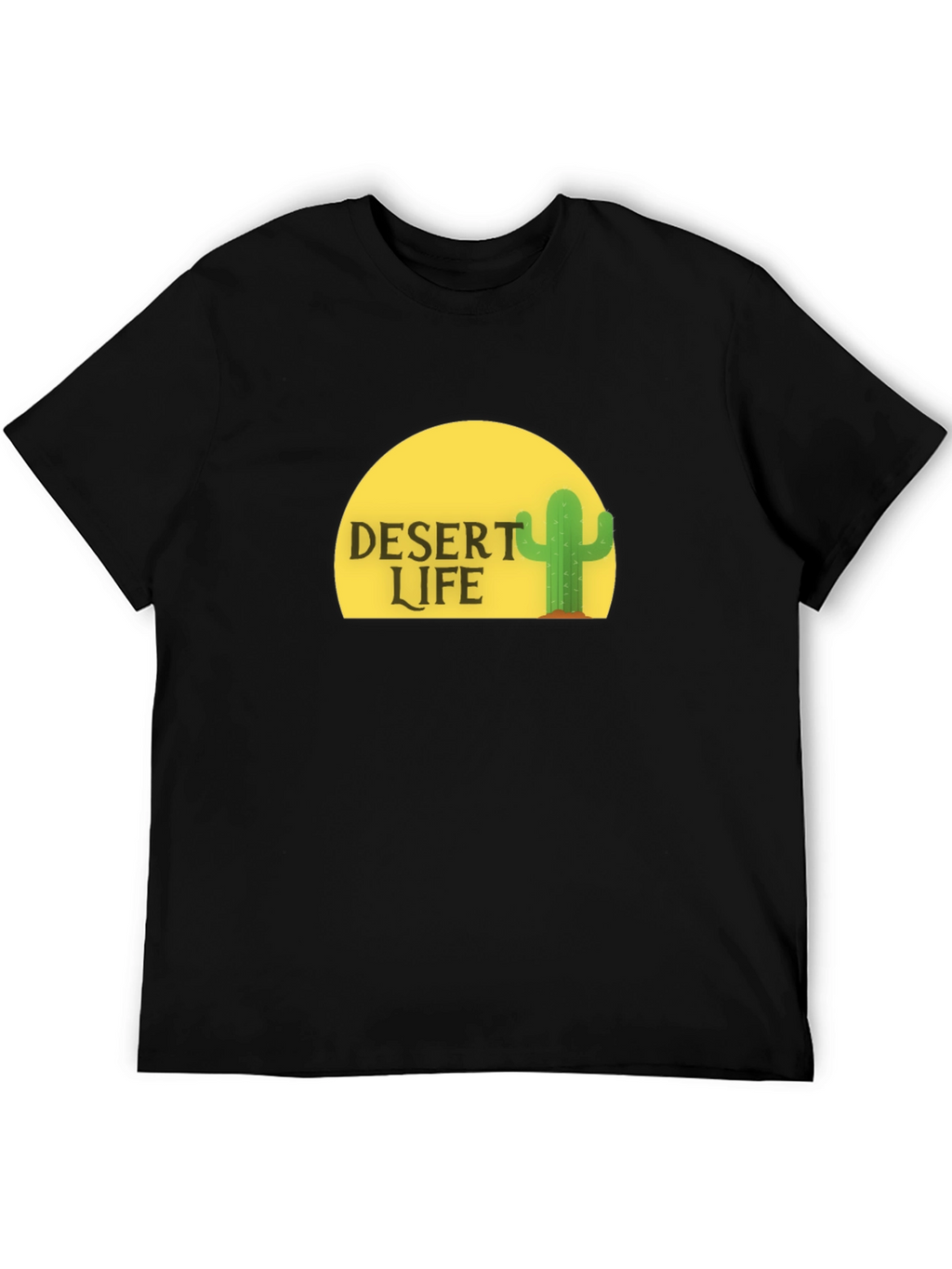 Desert Life Graphic Tee - Black