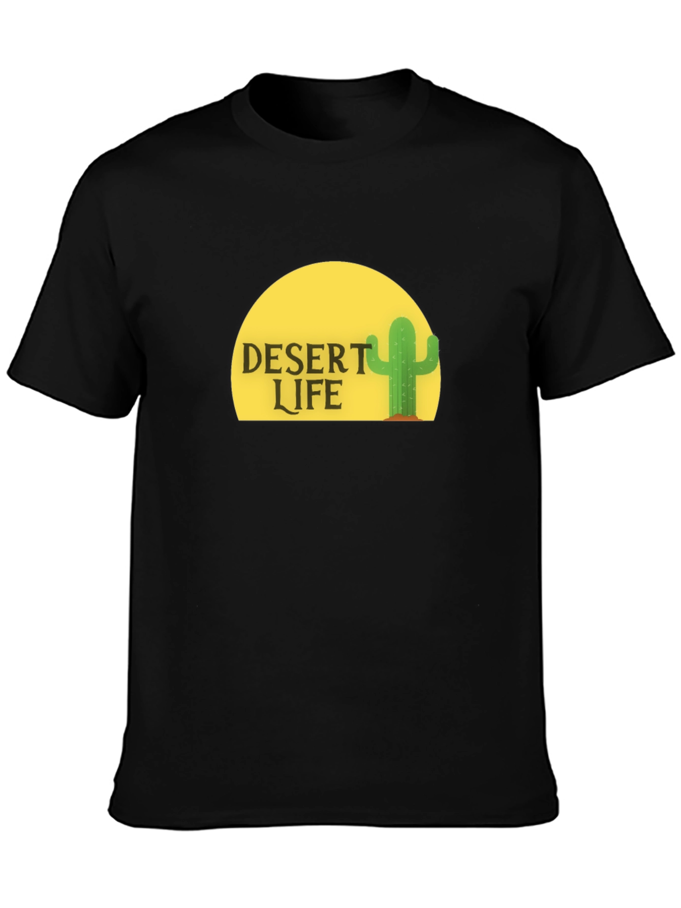 Desert Life Graphic Tee - Black