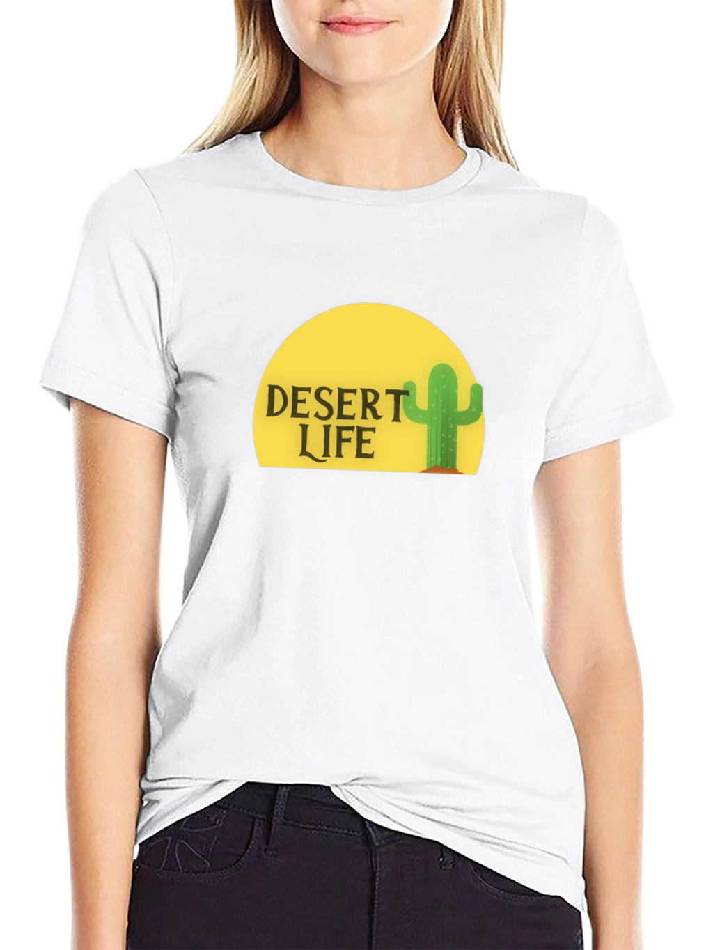 Desert Life Graphic Tee - Black