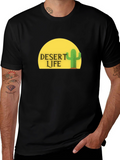 Desert Life Graphic Tee - Black