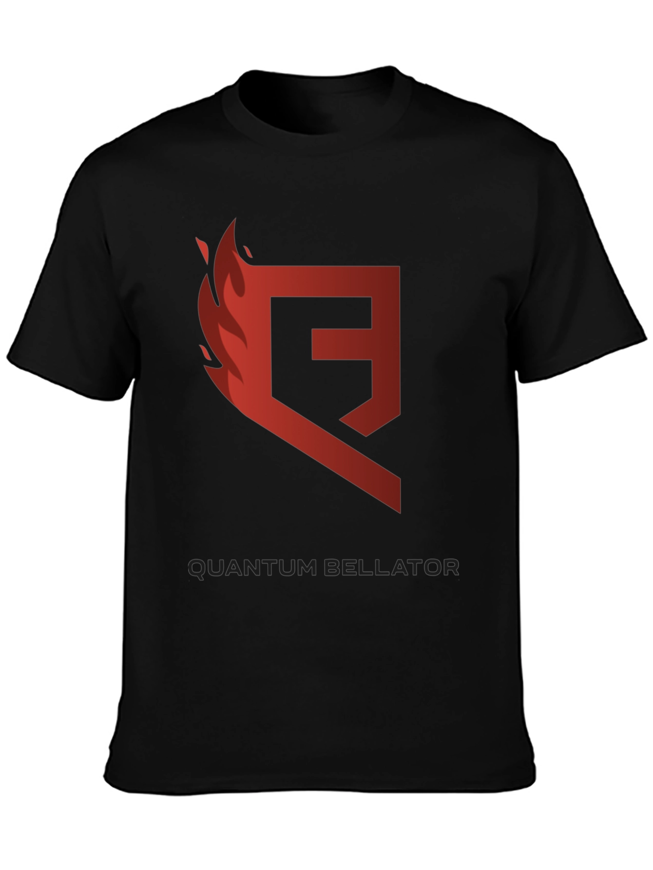 Quantum Bellator Black Graphic Tee