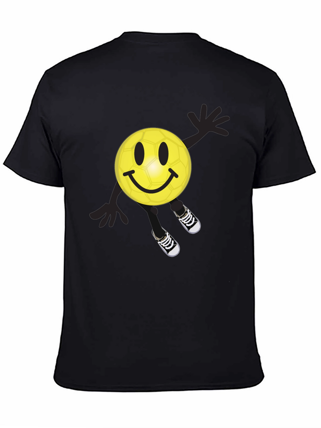 Smiley Face Soccer Ball T-Shirt
