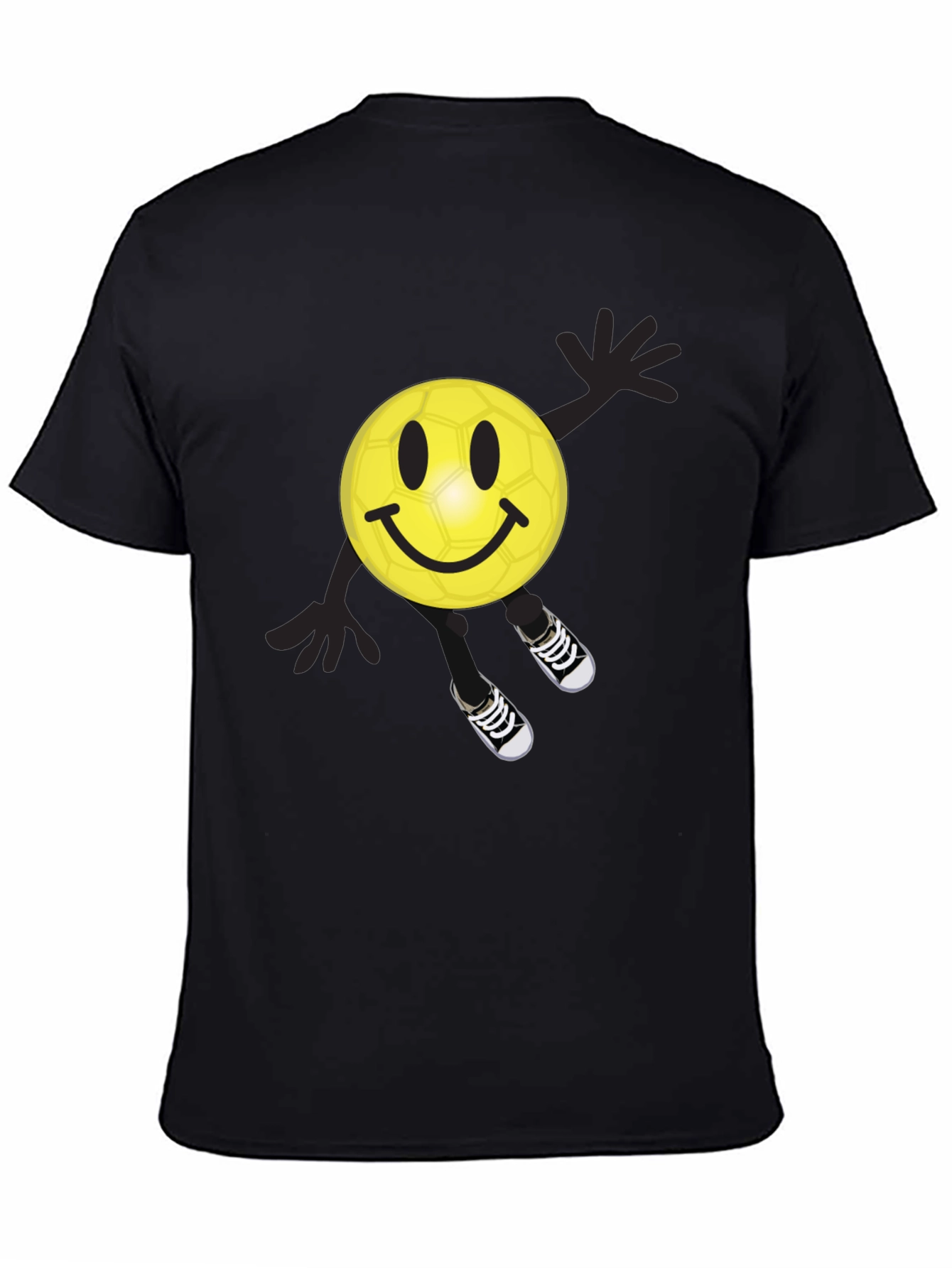 Smiley Face Soccer Ball T-Shirt
