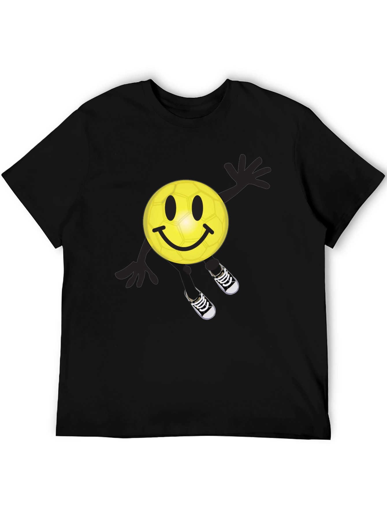 Smiley Face Soccer Ball T-Shirt