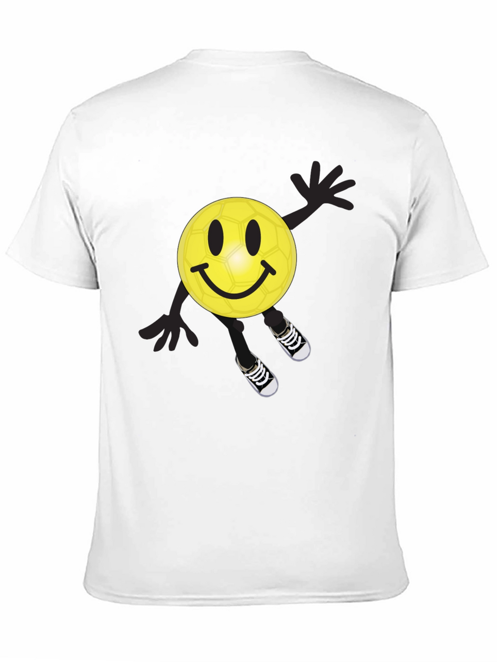 Smiley Face Soccer Ball T-Shirt