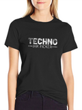 Techno Ihr Ficker T-Shirt