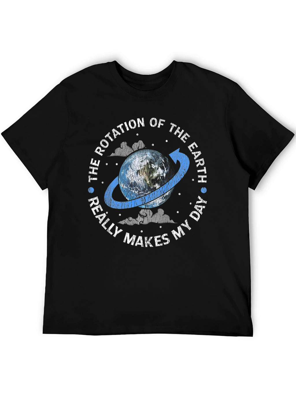 Earth Rotation Graphic Tee - Makes My Day!